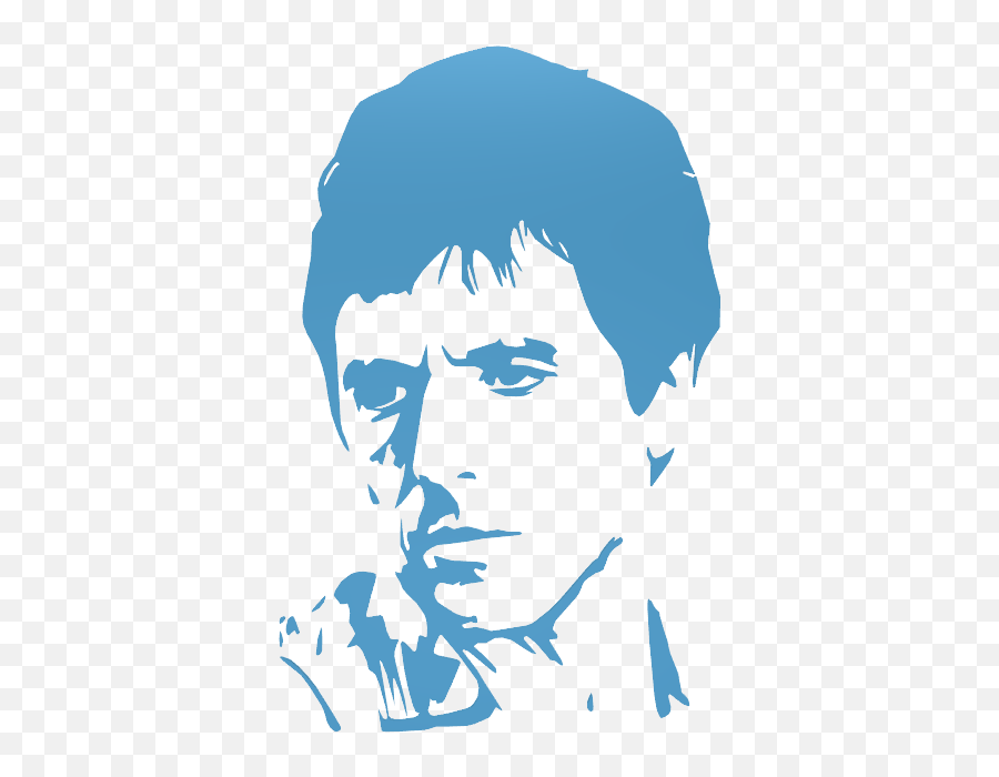 Tony Montana Scarface Face - Transparent Tony Montana Png,Scarface Png