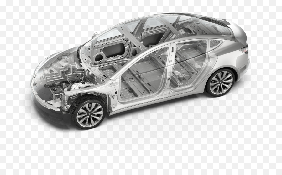 Tesla - Tesla Model X Safety Png,Tesla Model 3 Png