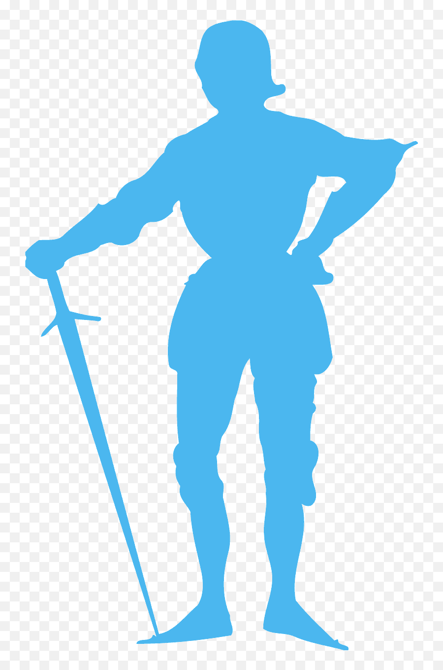 Free Vector Silhouettes - Knight Silhouette Png,Sword Silhouette Png