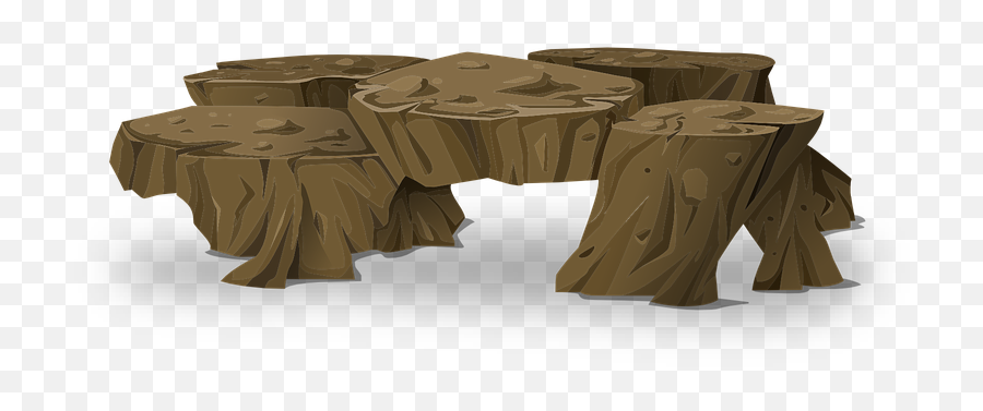 Trees Trunks Stumps - Free Vector Graphic On Pixabay Solid Png,Trunks Png