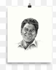 Download Ronald Reagan Poster - Senior Citizen Png,Ronald Reagan Png