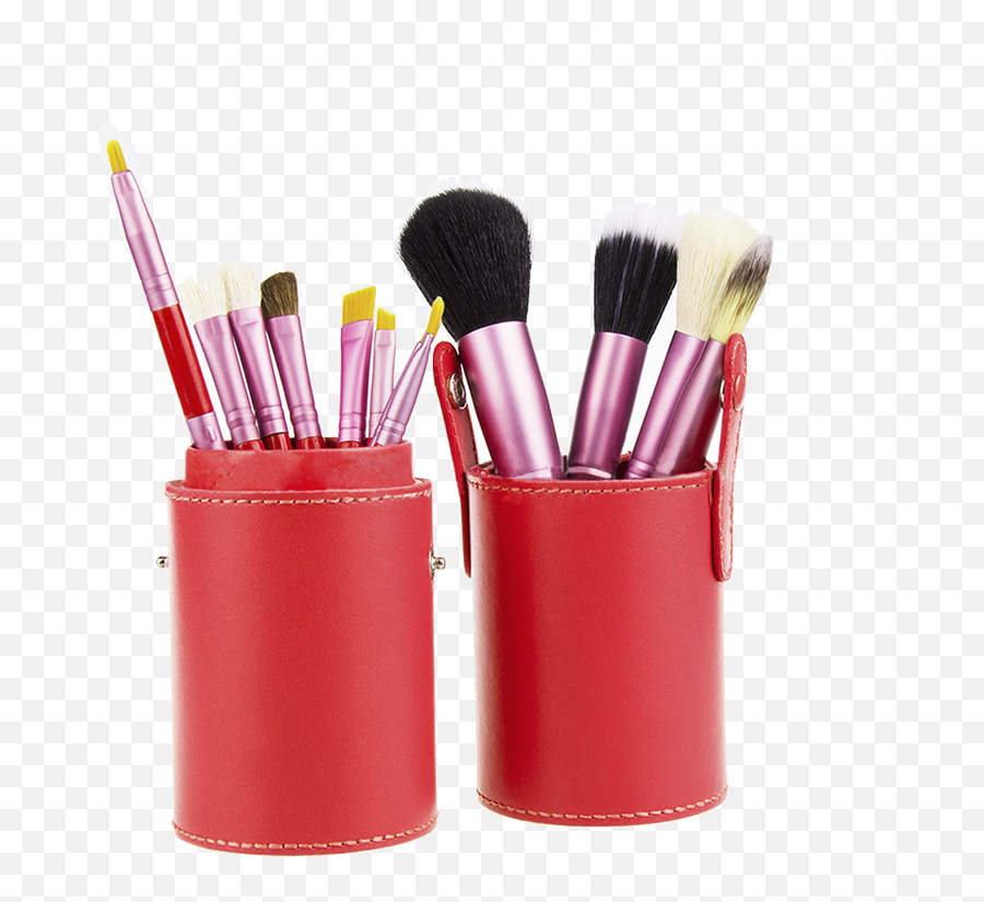Download Basics Makeup Brush Set Red - Basics Makeup Brush Set 12 Png,Makeup Brush Png