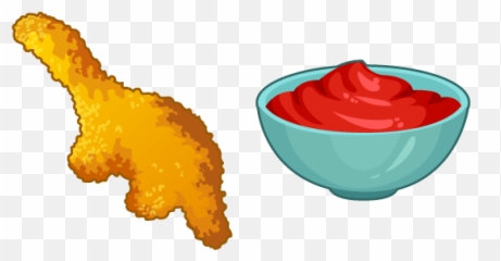 Dino Chicken Nuggets Cursor - Dino Chicken Nuggets Png,Chicken Nugget Transparent