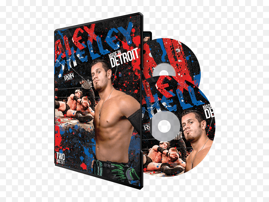 Roh - Alex Shelley Made In Detroit 2 Disc Set Dvd Motor City Machine Guns Dvd Png,Austin Aries Png