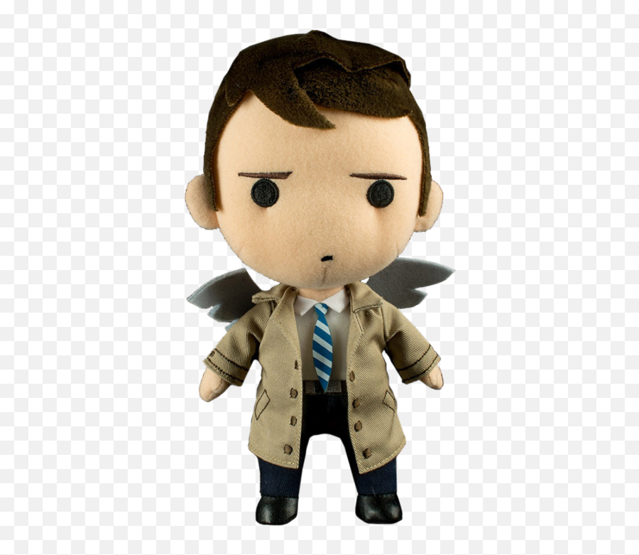 Supernatural - Castiel Qpals Plush Castiel Png,Castiel Png