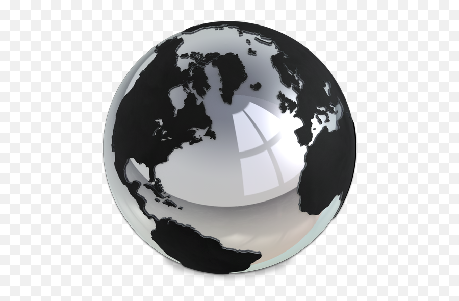 Silver World Icon - World Icon Png,Pentacle Icon