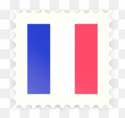 Postage Stamp Icon Illustration Of Flag France - Dot png