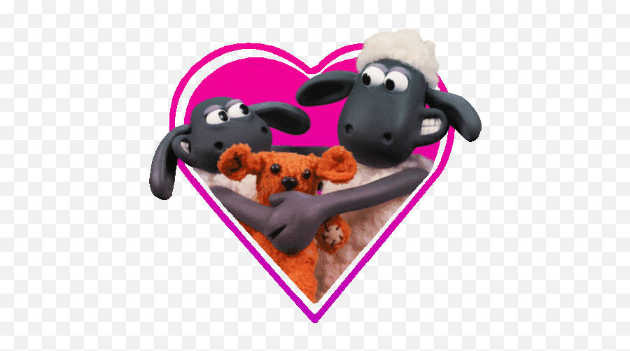 Teddy Bear Shaun The Sheep Gif - Shaun The Sheep Crying Png,Skype Hug Icon