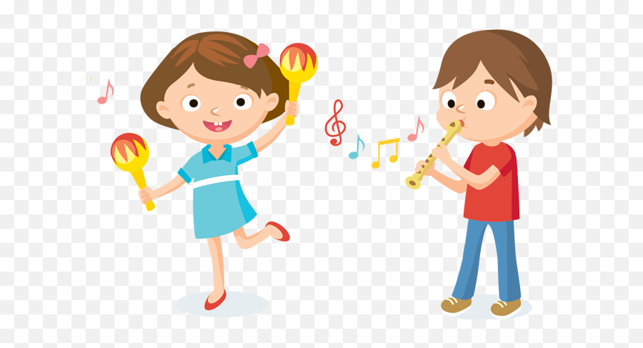 Download Graphic Library Collection Of - Kids Playing Music Clipart Png,Kids Playing Png