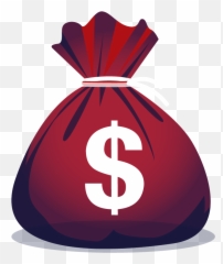 Financial Stress And Wellness - Being In Debt Png,Red Money Bag Icon