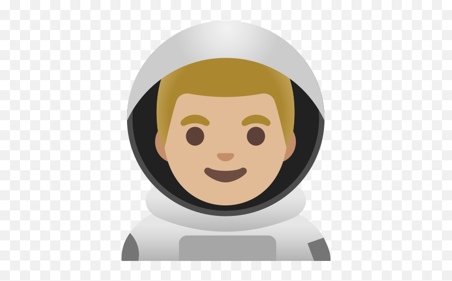 Medium - Emoji De Astronauta Con Cabello Rubio Png,Spaceman Icon