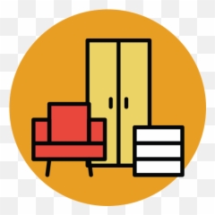 Enhanced Home Insurance Buy Online Ntuc Income Singapore - House Interior Icon Gif png