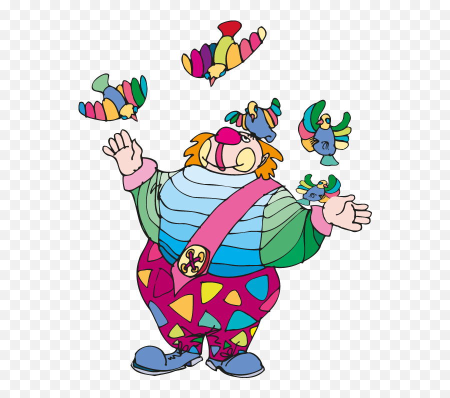 Clown Set Vector Art Download - Clown Png,Clown Icon Png