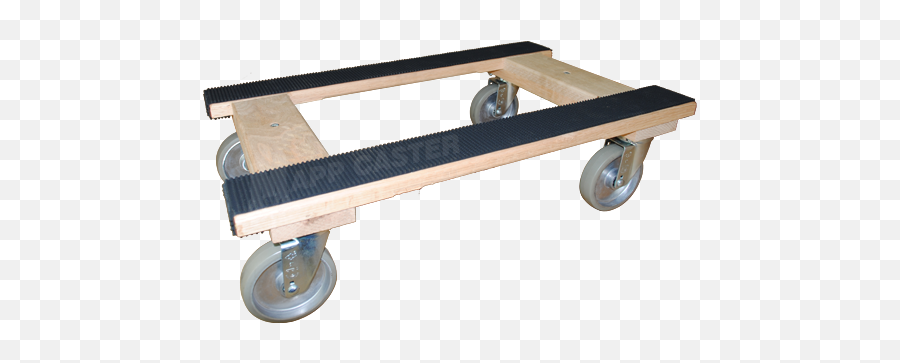 18 X 30 H - Dolly With 5 Rubber On Aluminum Wheel Casters 1000 Lbs Capacity Caster Png,X Icon Type