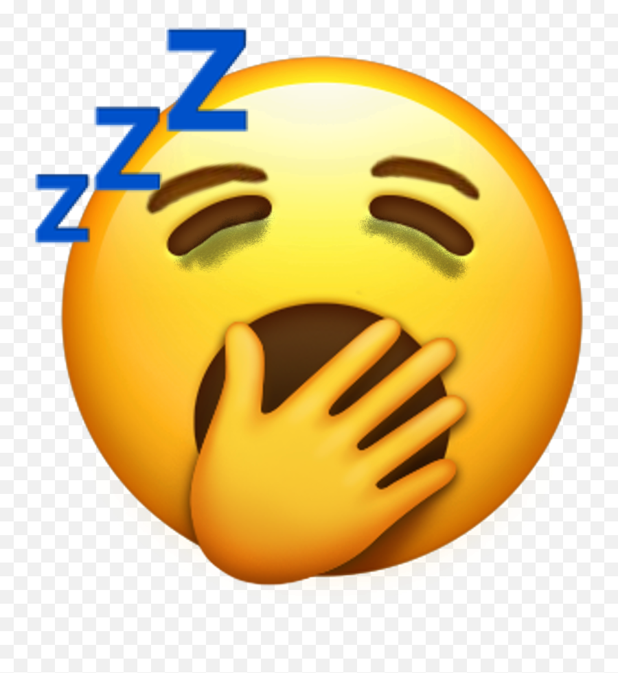 Emoji Sleep Sleeping 322424818242211 By Typicallytina - Iphone Yawn Emoji Png,Sleep Face Icon
