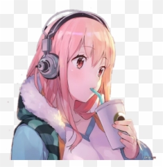 Telegram Sticker From Anime Mix Pack - Super Sonico Fanart png