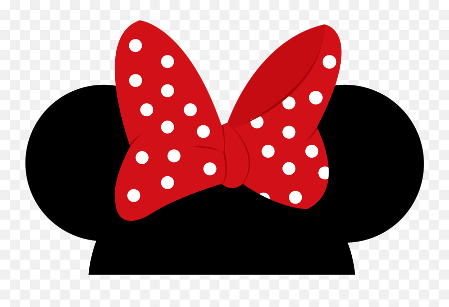 Minnie Mouse Mickey Ear - Printable Minnie Mouse Ears Png,Minnie Ears Png