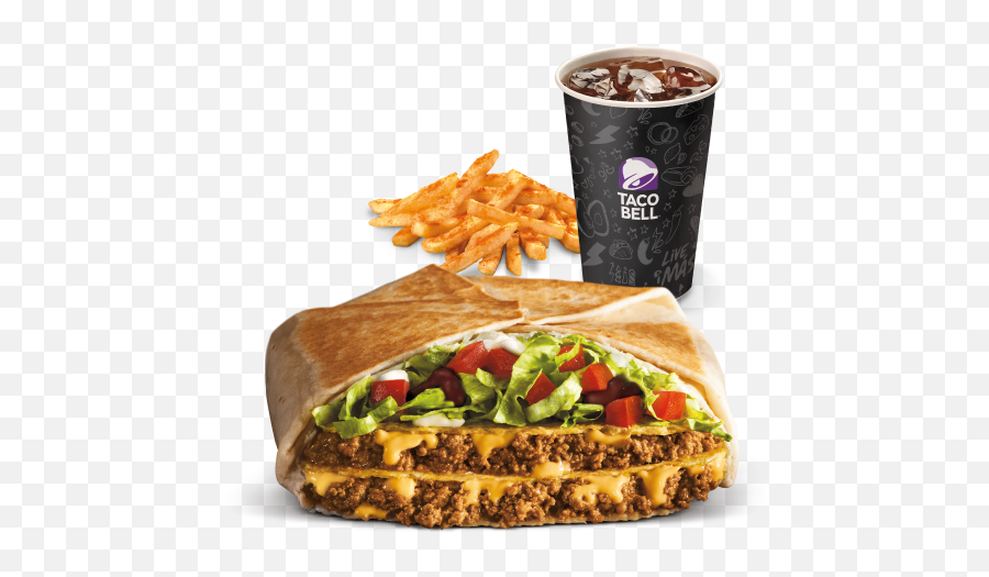 De Tacos Hamburguesa Chucken Bell Png Picture 1815899 - Taco Bell Comida Png,Hamburguesa Png