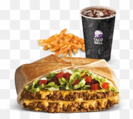 De Tacos Hamburguesa Chucken Bell Png Picture 1815899 - Taco Bell Comida Png,Hamburguesa Png