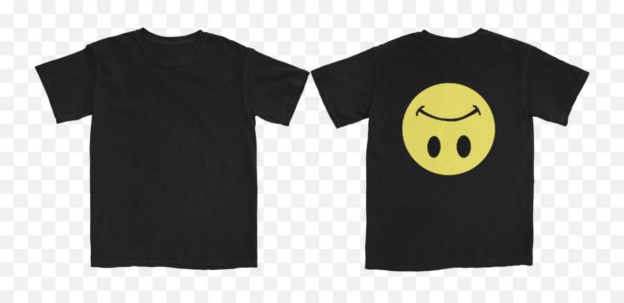 Uzi Smile Black T - Shirt Atlas Falls Shinedown Png,Uzi Png