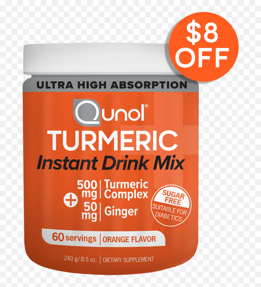 Qunol Turmeric Instant Drink Mix 500 Png