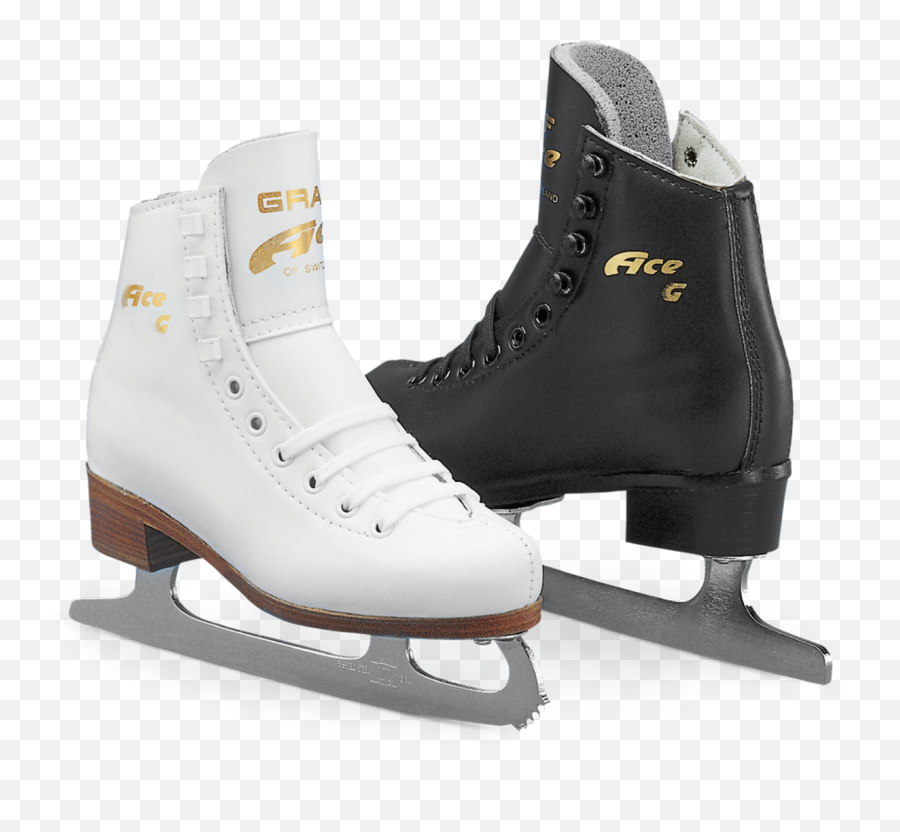 Ice Skates Graf Ace - Size 35 M White Only Sale Graf Ace Png,Ice Skates Png