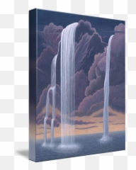 Waterfalls Drawing Realistic Transparent U0026 Png Clipart Free - Still Life,Waterfall Png