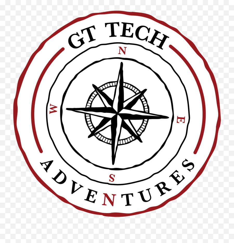 Gt Tech Adventures - Compass Rose Png,Gt Logo