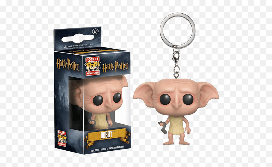 Harry Potter - Dobby Pop Keyring Vinyl Figure Stranger Things Eleven Keychain Png,Dobby Png