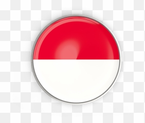 Round Button With Metal Frame - Circle png