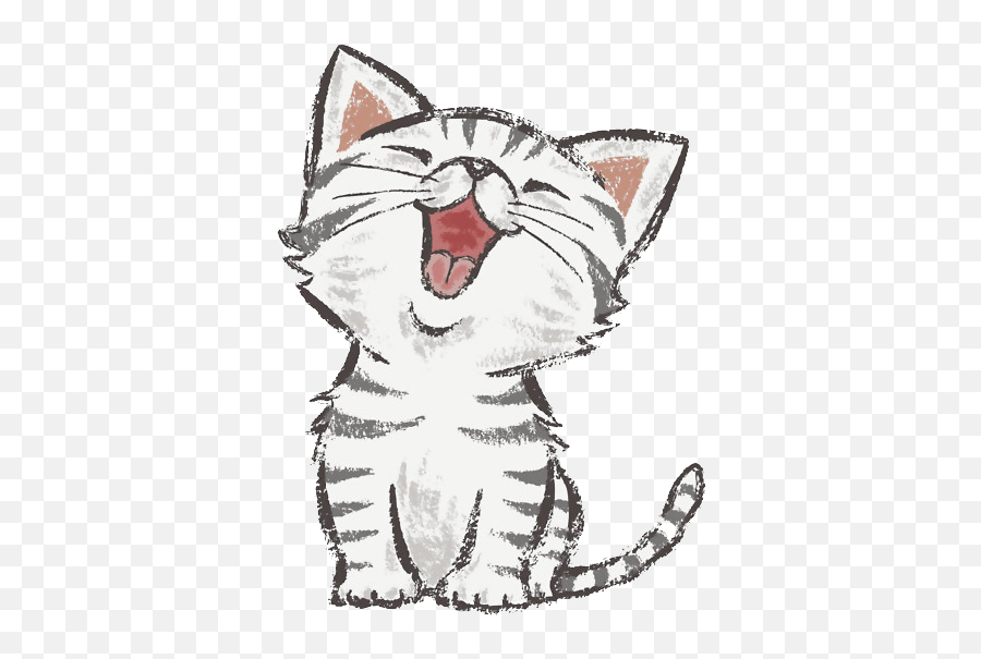 Free Png Cat - Konfest,Cute Cat Png