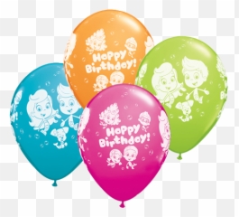 11 Bubble Guppies Birthday Latex Balloons X 25 - Birthday Bubble Png,Bubble Guppies Png