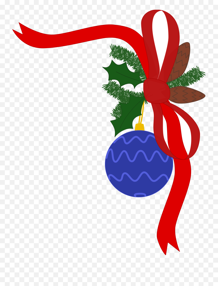 Filechristmas Decoration Flippng - Wikimedia Commons Christmas Ornament Graphics Free,Holiday Ribbon Png
