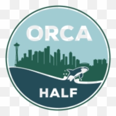 Orca Half Marathon Saturday - Seattle Wa Half Marathon Orca Half Marathon Logo Png,Orca Png