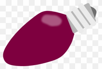 Christmas Light Bulb Png 1 Image - Clip Art Light Bulb