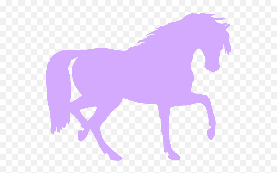 Download Free Png Purple Horse Clip Art - Horse Silhouette Clip Art,Horse Clipart Png