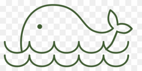 Simple Whale Icon - Transparent PNG u0026 SVG vector file Whale Icon
