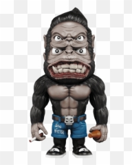 Mike The Monkey By Gang Of Monster - Cartoon Png,Monster Transparent