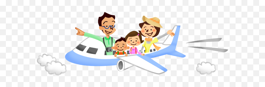 Transparent Background Family Travel - Family Travel Clipart Png,Travel Clipart Png