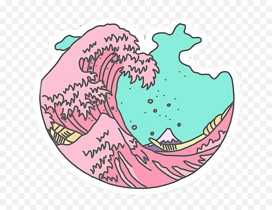 Tumblr Ocean Png Picture 2017996 - Stickers Aesthetic Png,Ocean Png