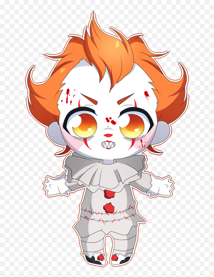 Fan Art Clown - Chibi Pennywise Pennywise Cute Png,Pennywise Transparent