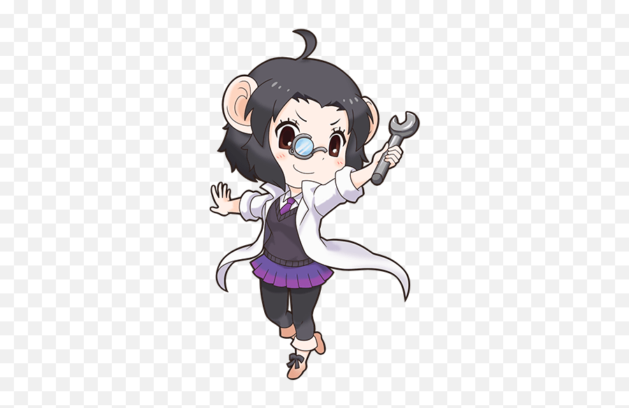 Common Chimpanzee - Japari Library The Kemono Friends Wiki Chimpanzee Kemono Png,Chimp Png