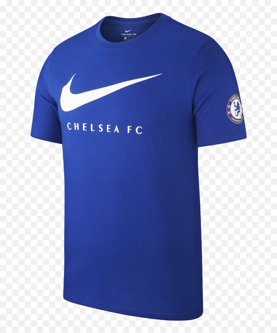 Chelsea Fc Nike Big Swoosh T - Shirt Png,Chelsea Logo