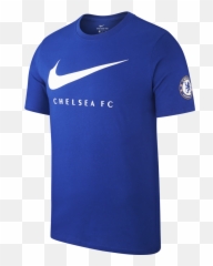 Chelsea Fc Nike Big Swoosh T - SHIRT png