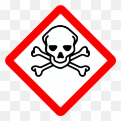 Warning Symbol Png 3 Image - Sistema Globalmente Armonizado Calavera