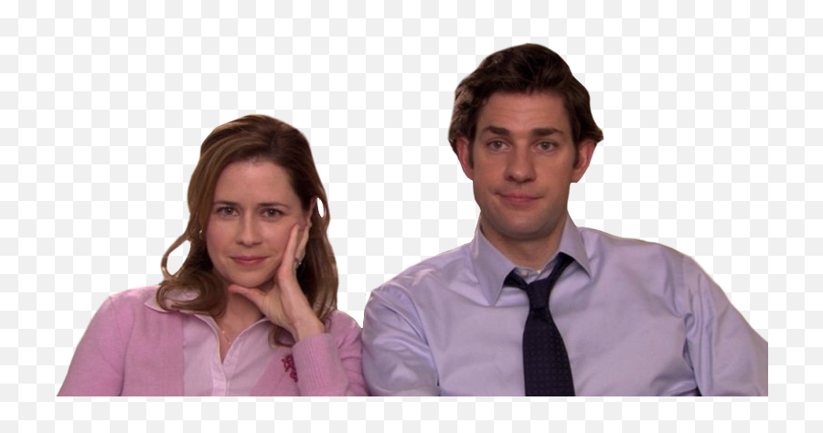 Pam Jim Theoffice Person People Funny Sticker By Dani - Jim And Pam Png,The Office Png