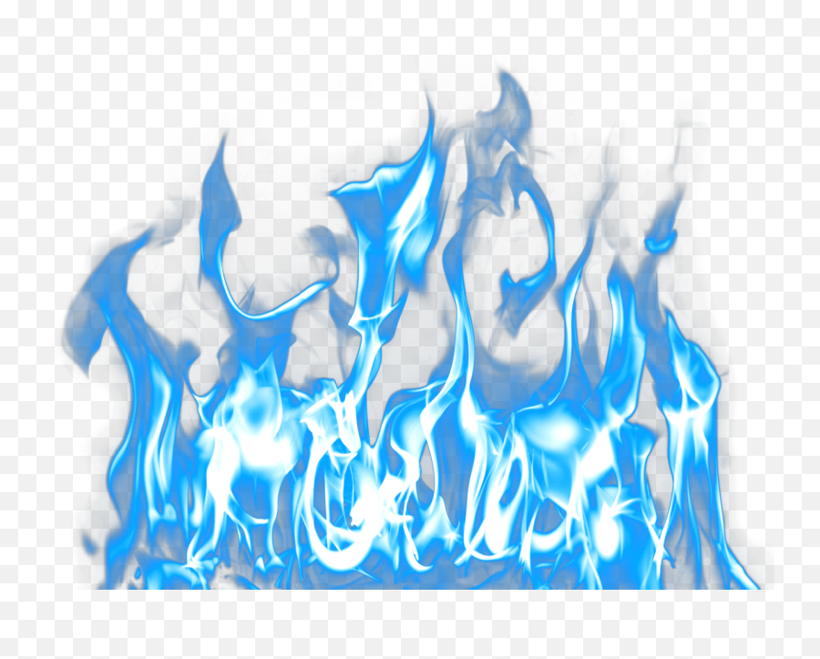 Light Blue Flame Wallpaper Aesthetic - Fight for This