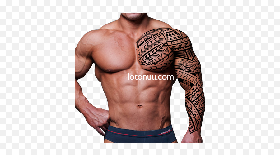 Samoan Body Tattoo - 32png 420419 Pixels Samoan Tattoo Samoan Body Tattoo,Chest Tattoo Png