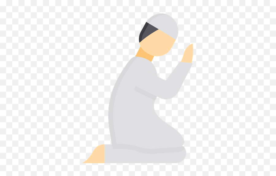 Praying Man Icon Of Flat Style - Available In Svg Png Eps Illustration,Praying Png