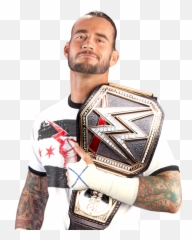 Download Wwe Champion - Cm Punk 2018 Full Size PNG Championship Png